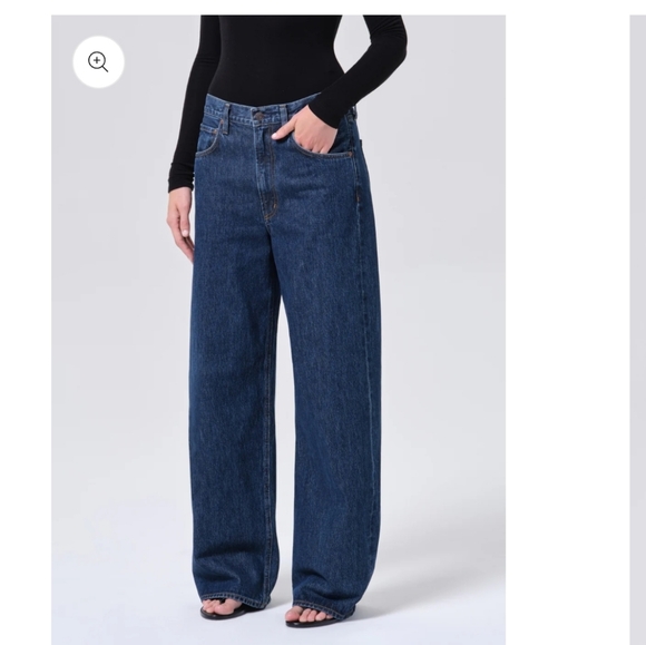 Agolde Denim - Agolde Low Curve Jean In Blue Size 26